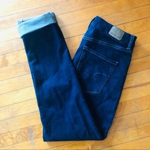 NWOT American Eagle High Waisted Straight Leg Jean